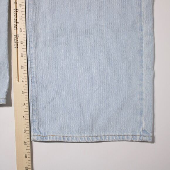 NWT $69.50 Levi's High Waisted Wide Leg Straight Jeans Light Wash Women Sz 29x29 - Picture 14 of 16